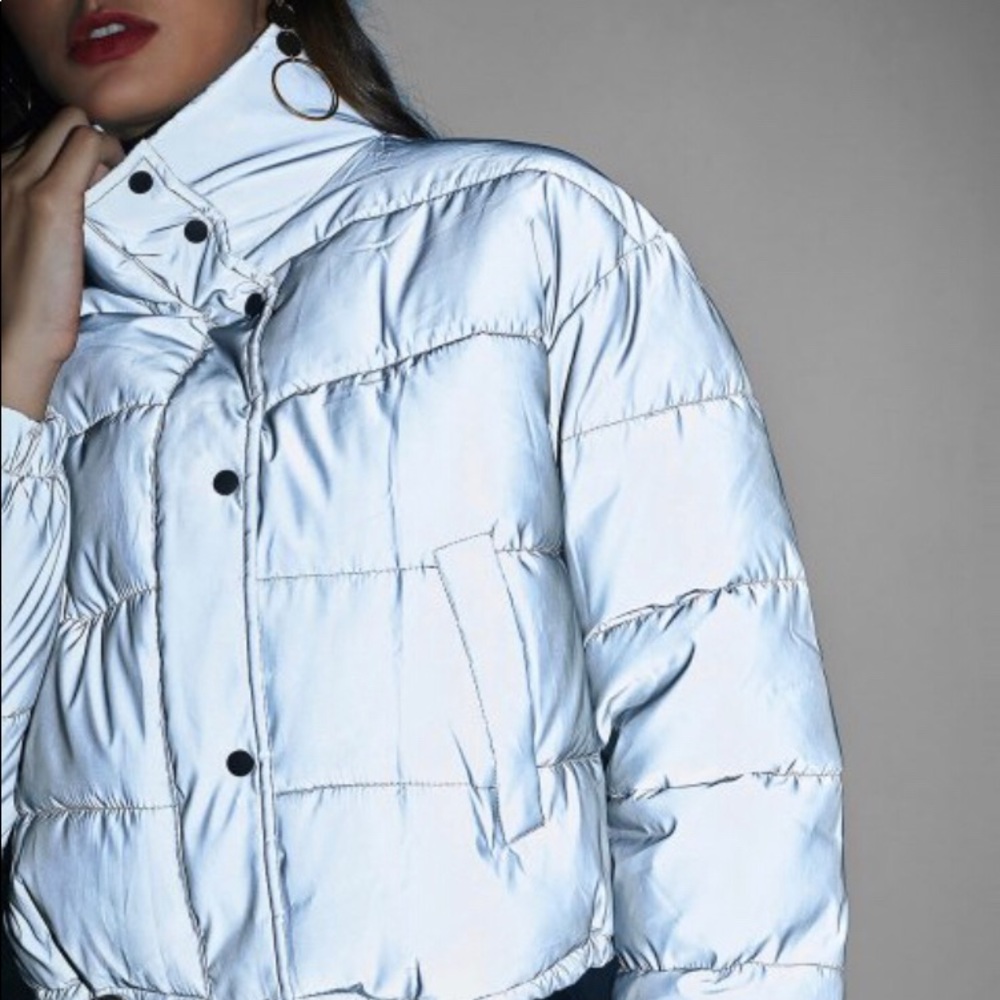 Reflective puffer jacket - Picture 2 of 3